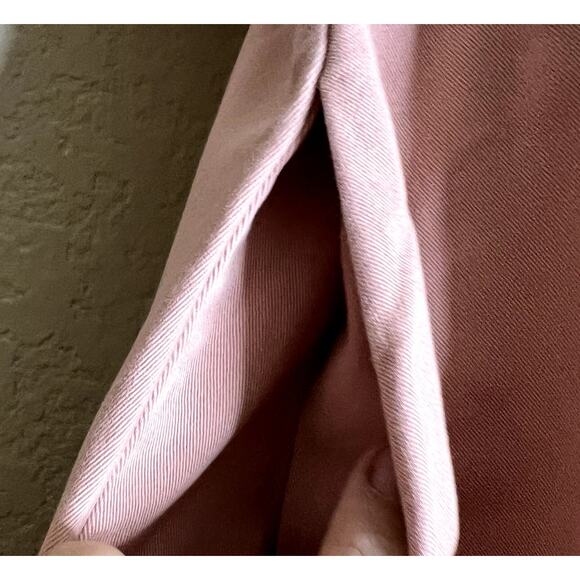 Mien Kindred Wrap Dress Women Medium Pink Party MADE USA Designer Lagenlook Boho - Picture 10 of 10